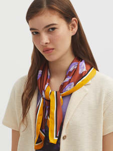 Nice Things 1: Big Fish Scarf Terracotta