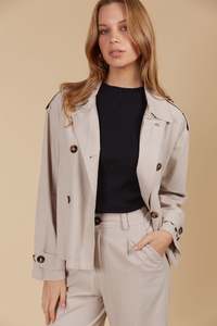 Isle Of Mine: Isle of Mine | Freya Crop Trench | Canvas