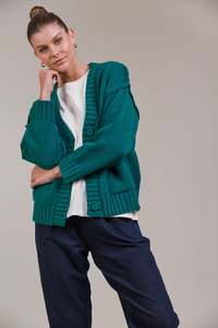 Katana Cardigan Teal
