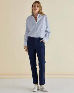 Betty Basic | Carey Chino Jogger | Navy