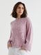 Wide Sleeve Crew Jumper Iris
