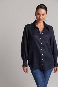 Eb & Ive | Studio Shirt | Navy