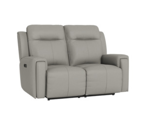 United 2.5 Seater Power Reclining Sofa in Leather