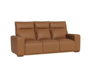 Products: Hartford 3 Seater Power Reclining Sofa in Leather