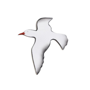 Wall Art: Seagull Follie 2L (Small, Left Facing)