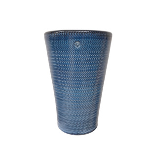 Colourful Plain Glaze Pots: Roulette Vaso Oceans