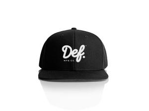 Products: Def Mfg Signature Cap Black