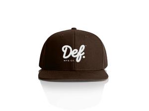 Def Mfg Signature Cap Choc