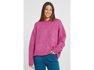 Products: Betty Basics Lola Jumper Mulbery Purple