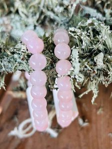 Products: Rose Quartz Bracelet Moss & Co
