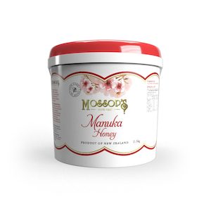 Manuka Honey 2.5kg - Mossop's Honey