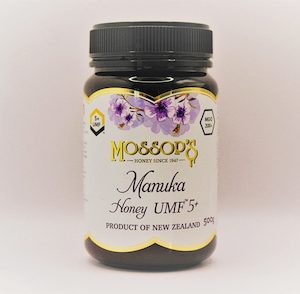 UMF™5+ Manuka Honey 500g MGO 200+ - Mossop's Honey