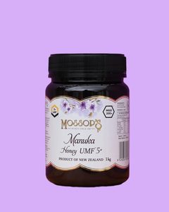 Products: UMF™5+ Manuka Honey 1kg MGO 200+ - Mossop's Honey