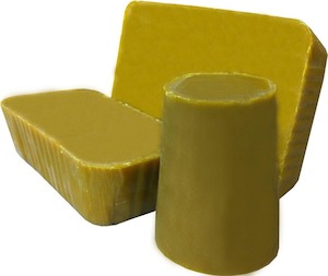 Products: Natural Yellow Beeswax - 800+g - Mossop's Honey