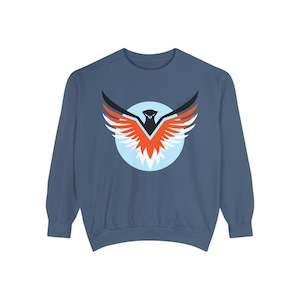 Men: Rising Phoenix Unisex Garment-Dyed Sweatshirt
