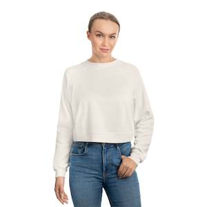 Woman: Rising Phoenix Women's Cropped Fleece Pullover