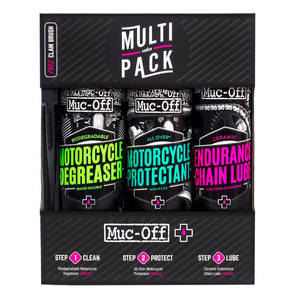 Motorcycle Cleaning: Motorcycle Multi Pack