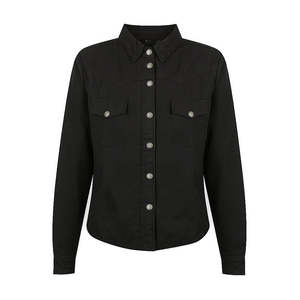 Savannah Moto Shirt - Black