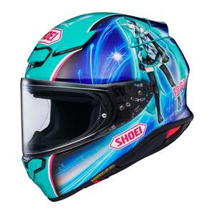 Shoei NXR2 Helmet - Hatsune Miku TC-4