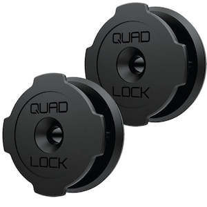 Accessories: ADHESIVE WALL MOUNTS TWIN Q LOCK