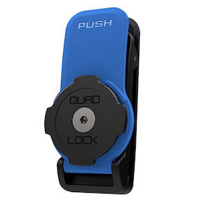 Quad lock belt clip