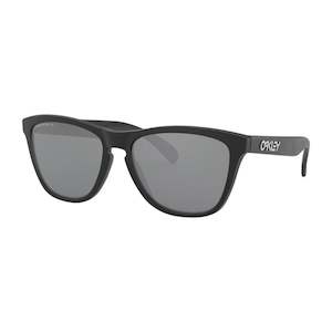 Oakley Frogskins Sunglasses - Matte Black with Prizm Black Polarized Lens