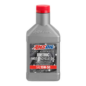 Bike Gear: Amsoil 15W-50 Synthetic Metric Motorcycle Oil