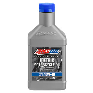 Bike Maintenance: Amsoil 10W-40 Synthetic Metric Motorcycle Oil