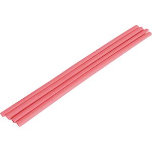 Heat Shrink 6mm x 300mm Red x 4 pcs
