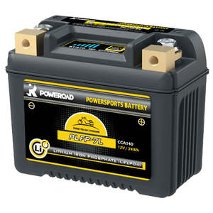 Batteries: Poweroad PLFP-7L Lithium ION 140 CCA 4-8Ah Battery