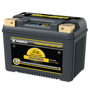 Batteries: Poweroad PLFP-20L Lithium ION 360CCA 16-24Ah Battery