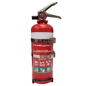 Bike Gear: Flamefighter III Fire Extinguisher 1 Kg Dry Powder