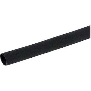 Heat Shrink 4.8mm x 300mm Black x 4 pcs