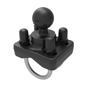 RAM Double U-Bolt Ball Base for 1" - 1.25" Rails