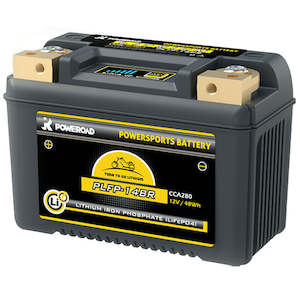 Batteries: Poweroad PLFP-14BR Lithium ION 280CCA 8-16Ah Battery
