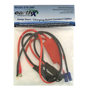 Batteries: EarthX Quick Connect Cables