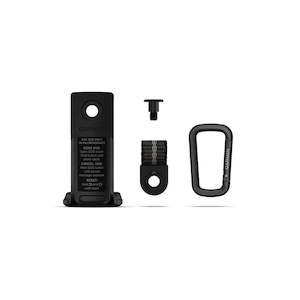 Garmin: Garmin Spine Mount Adapter with Carabiner and Hardware