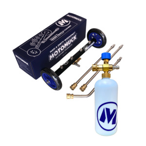 Frontpage: Combo Under Vehicle Cleaner + Soap Applicator Bottle