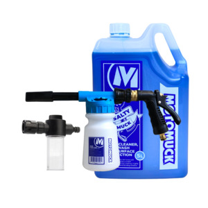 Amsoil: Boat Cleaner Kit -  5L + Hose Foam Gun + Engine Flush Mixer