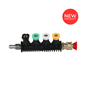 Pressure Washer Spray Nozzle Tips with extension holder. Quick Connect.