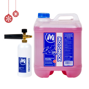 Christmas Gift Ideas: Christmas special Motorcycle Cleaner 20L + Snow Foam Gun