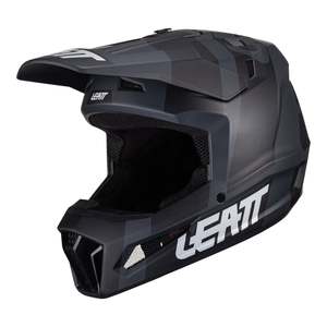 Mxhelmets: Leatt 2024 3.5 Helmet & Goggle Kit - Black