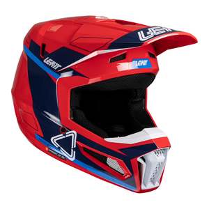 Mxhelmets: Leatt 2025 3.5 Junior Helmet Kit - Royal
