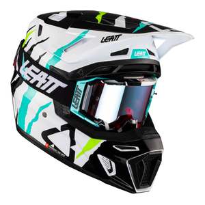 Mxhelmets: Leatt 2023 8.5 Helmet & Goggle Kit - Tiger