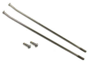 Spokes: SPOKE SET STAINLESS 19 PSYCHIC REAR SUZUKI RMZ250 04-ON RMZ450 05-ON 19INCH