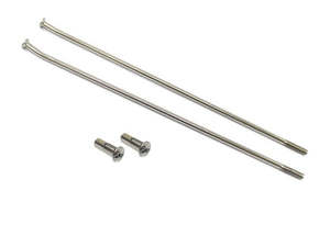 SPOKE SET STAINLESS 19 PSYCHIC REAR HONDA CR125R CR250R CRF250R CRF450R 19INCH