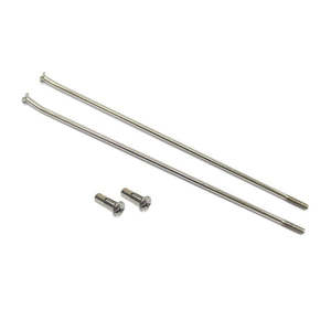 Spokes: SPOKE SET STAINLESS 18 PSYCHIC HONDA CR125R CR250R CRF250R CRF450R CRF250X CRF450X CRF450RX