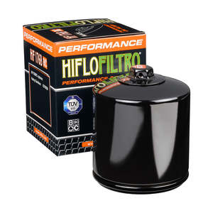 Filters: HF176BRC Black Performance Oil Filter TUV Approved Hiflo