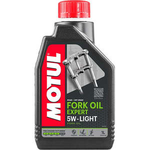 Oils: Motul Expert Light 5W Semi Synthetic Fork Oil 1L