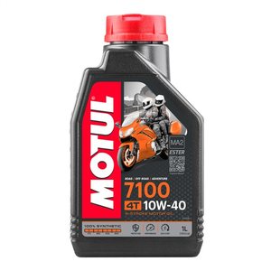 Oils: Motul 7100 4T 10W40 Fully Synthetic Oil 1L